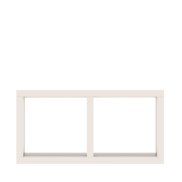 2-vaks kozijn horizontaal