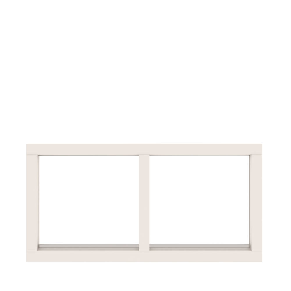 vast raamkozijn van hout