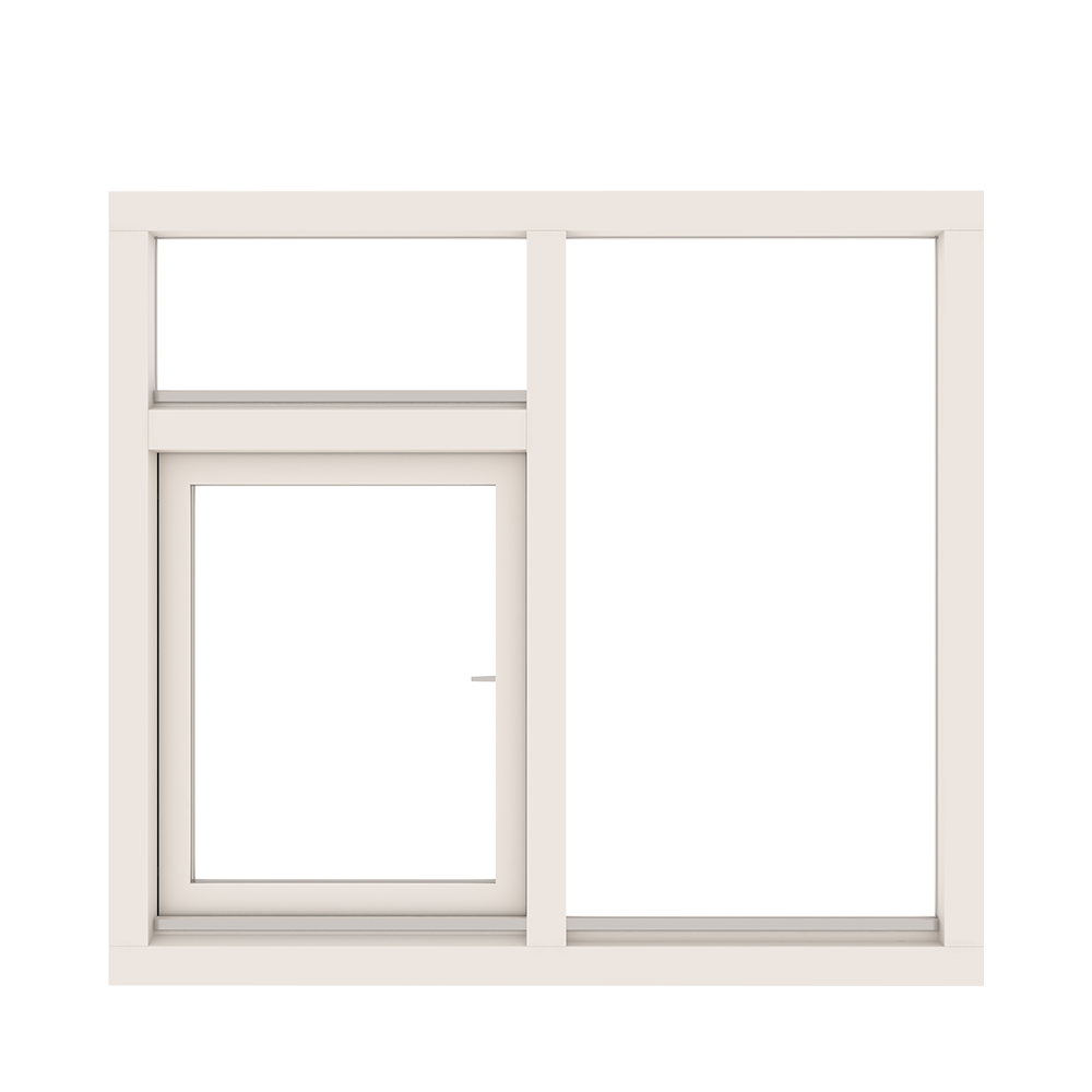 3-vaks-kozijn-met-bovenlicht en-draaikiepraam-links