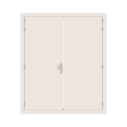 Dichte-garagedeur-glad