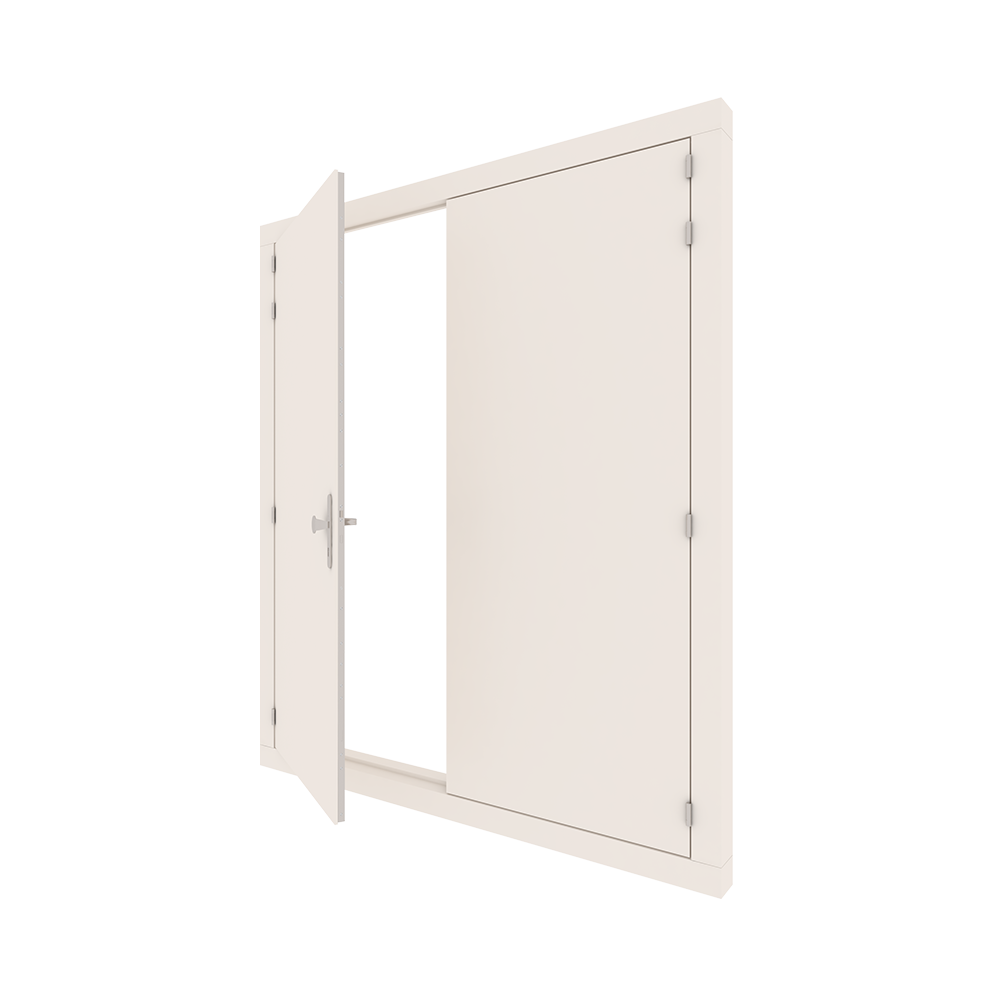 Dichte-garagedeur-glad-open-L