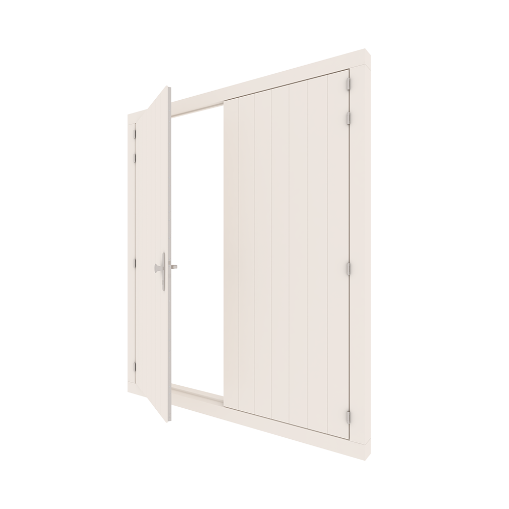 Dichte-garagedeur-groeven-open-R