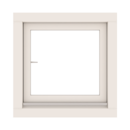 Draaikiepraam rechts draaiend - 900 mm x 1250 mm (24 uurskozijn)